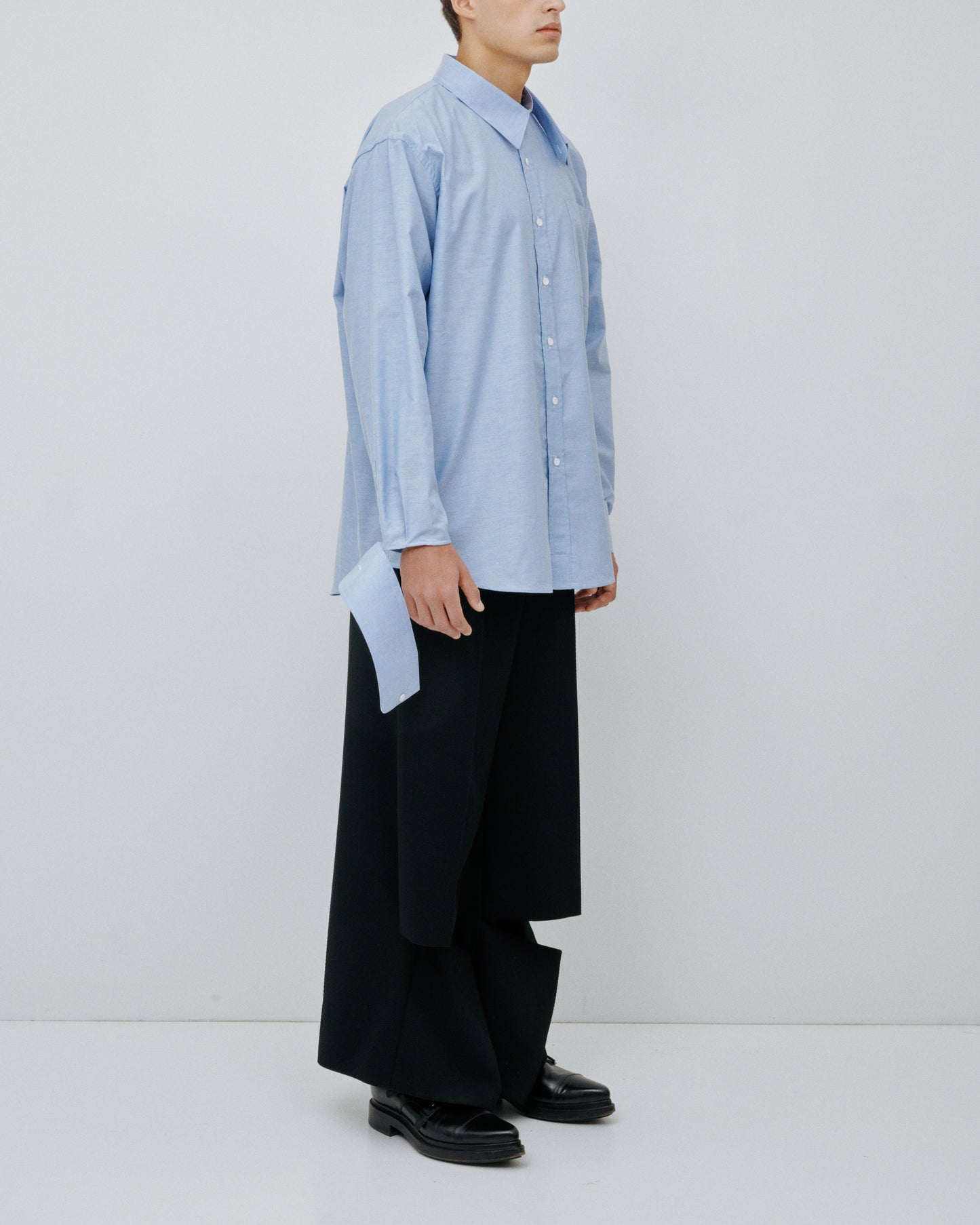 Removable Collar Shirt