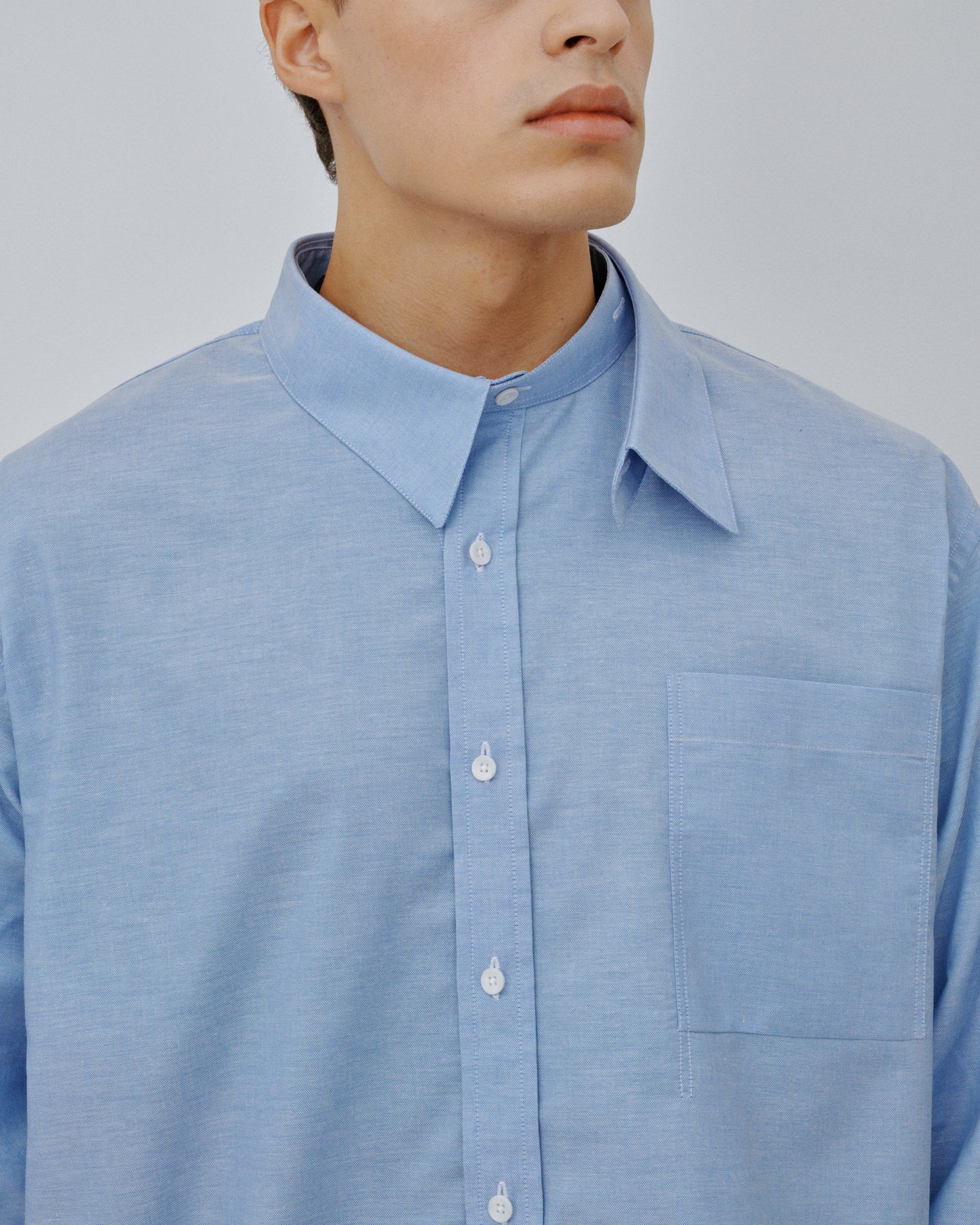 Removable Collar Shirt