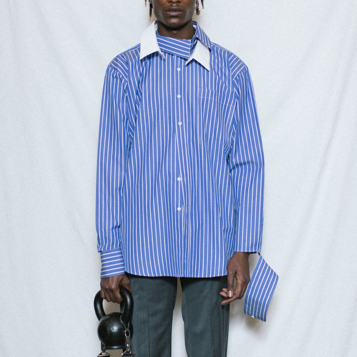 Removable Collar Shirt
