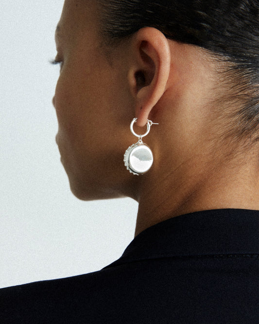 AIDA x Latimmier Bottle Cap Earring