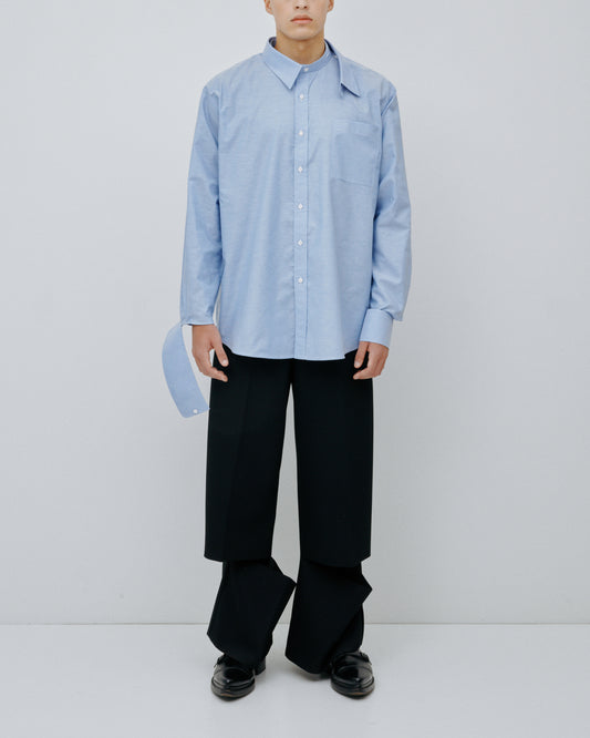 Removable Collar Shirt