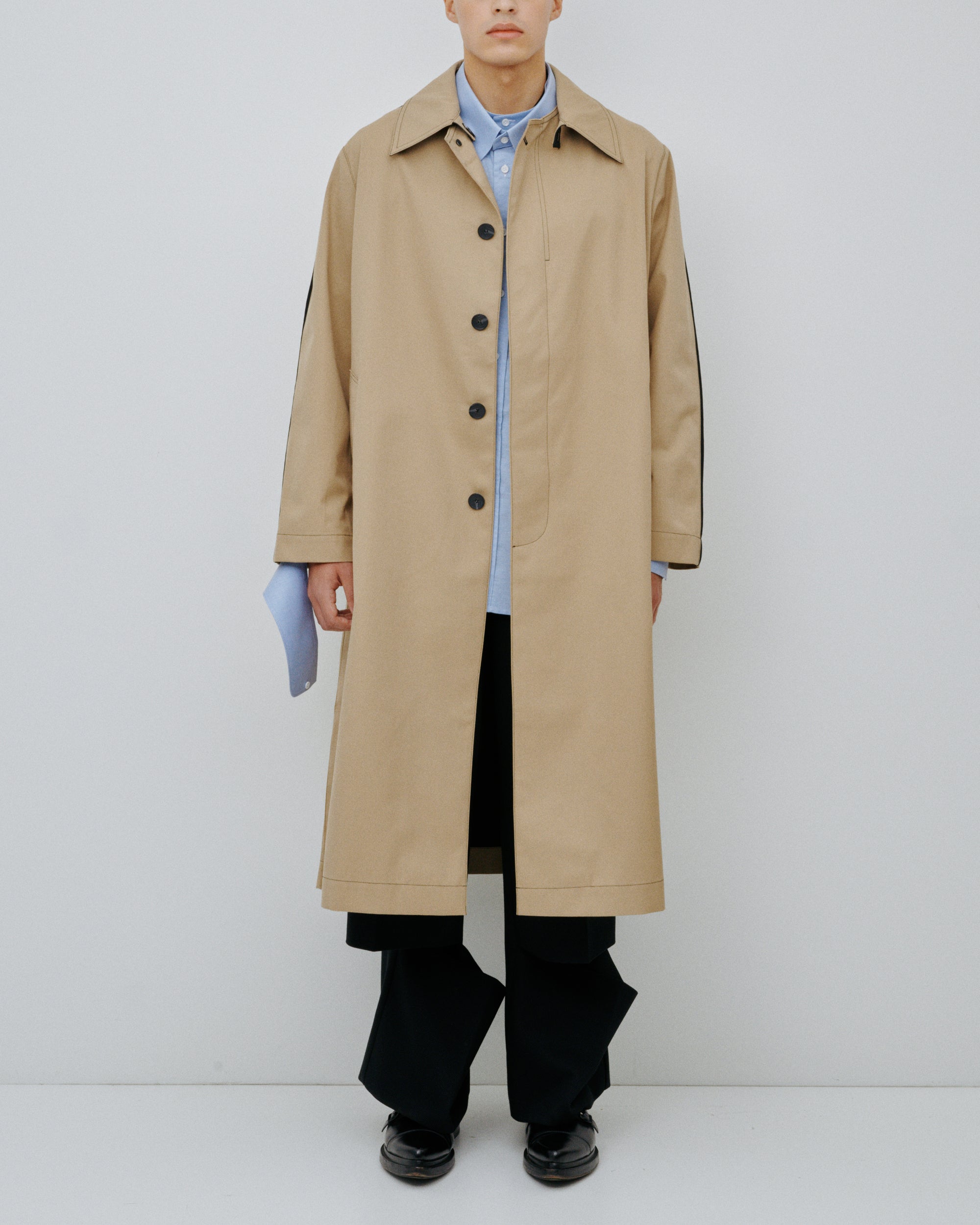 ジャケット・アウター Ameri UNDRESSED DAMBO COLLAR LONG COAT AMERI